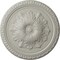 Ekena Millwork Richmond Ceiling Medallion (Fits Canopies up to 2 5/8"), Hand-Painted Pot of Cream, 18"OD x 1 3/8"P CM18RIPCF - alternate 1